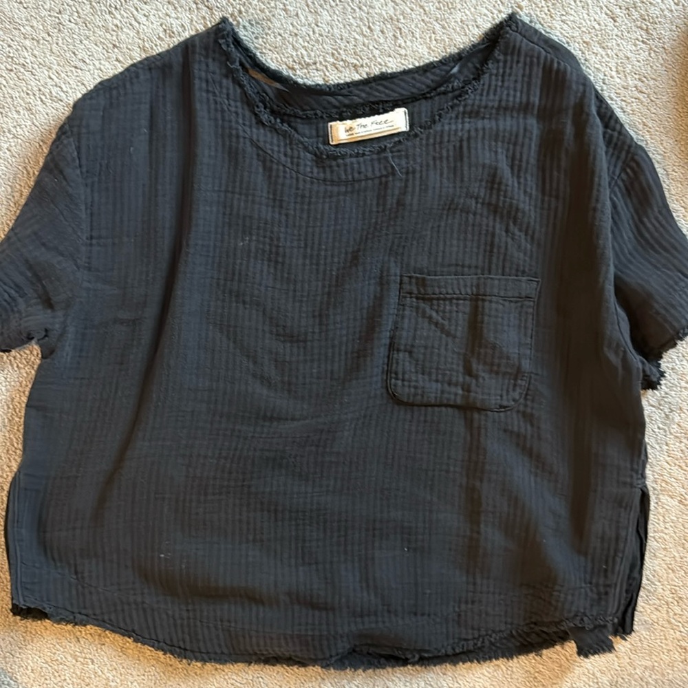 Free people Palo Alto cotton top